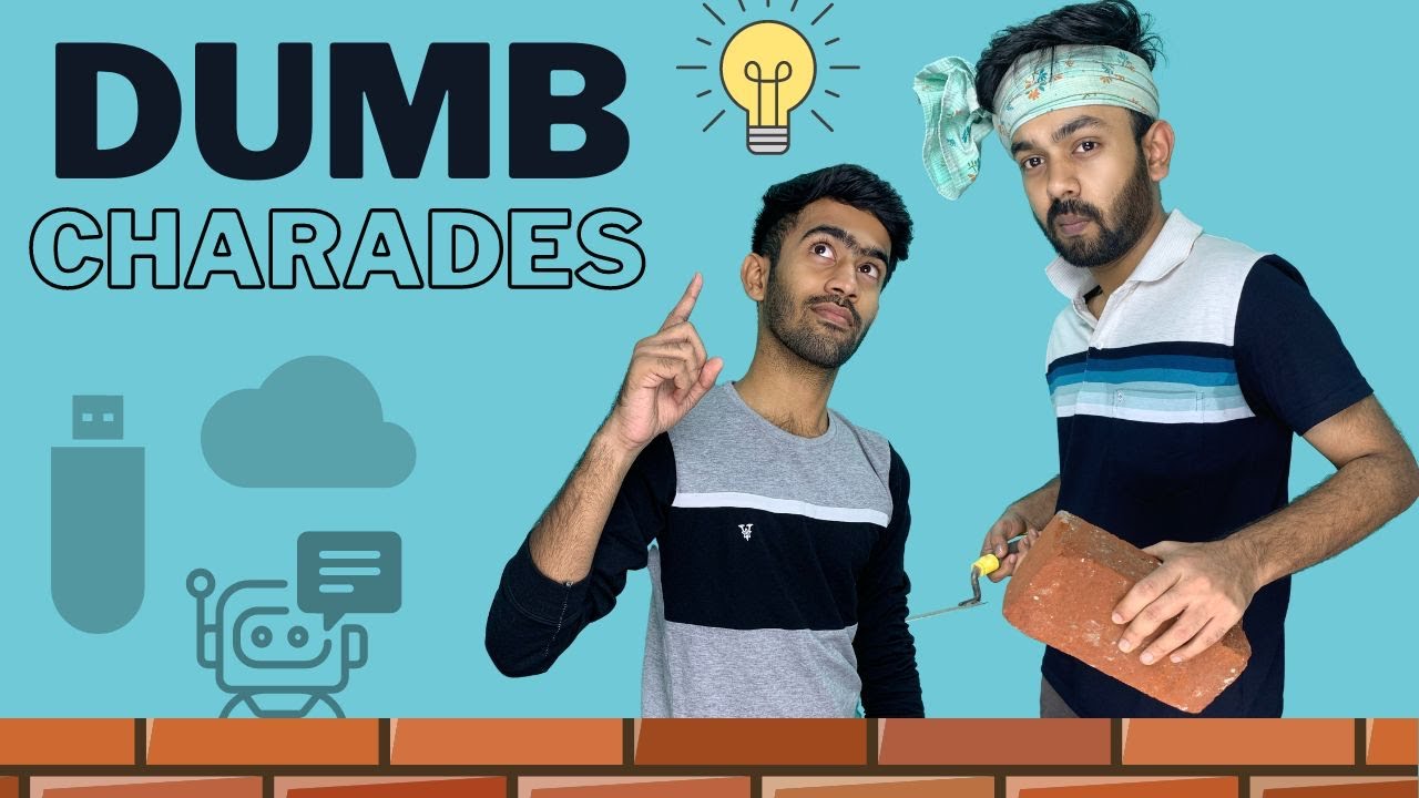 I challenged my brother on a Tech-Dumb Charades! 😅 #codeio