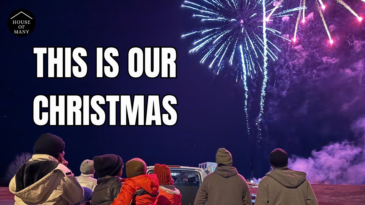 Как выглядит Рождество в семье из десяти человек