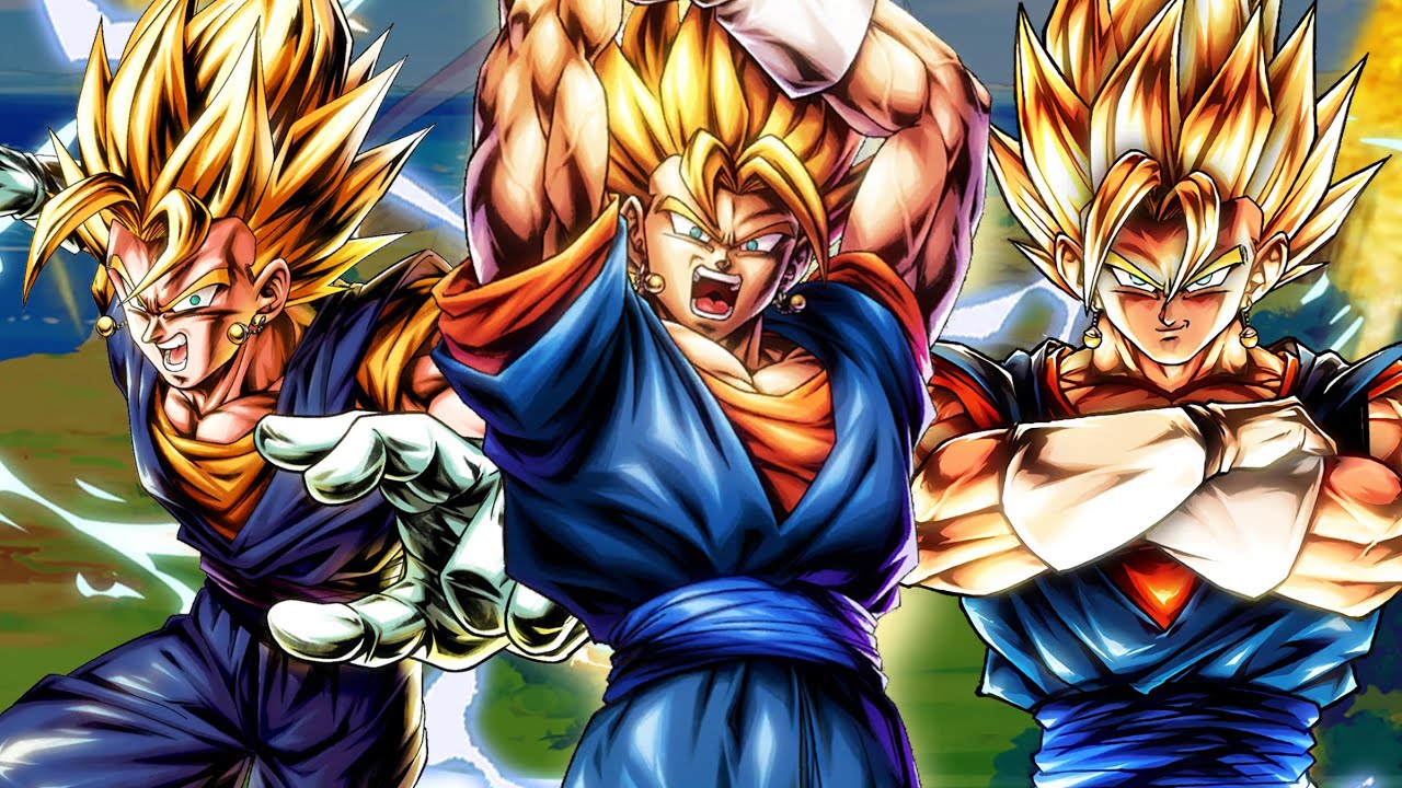 Команда из трёх Супер Веджито абсолютно доминирует над соперниками! (Dragon Ball Legends)