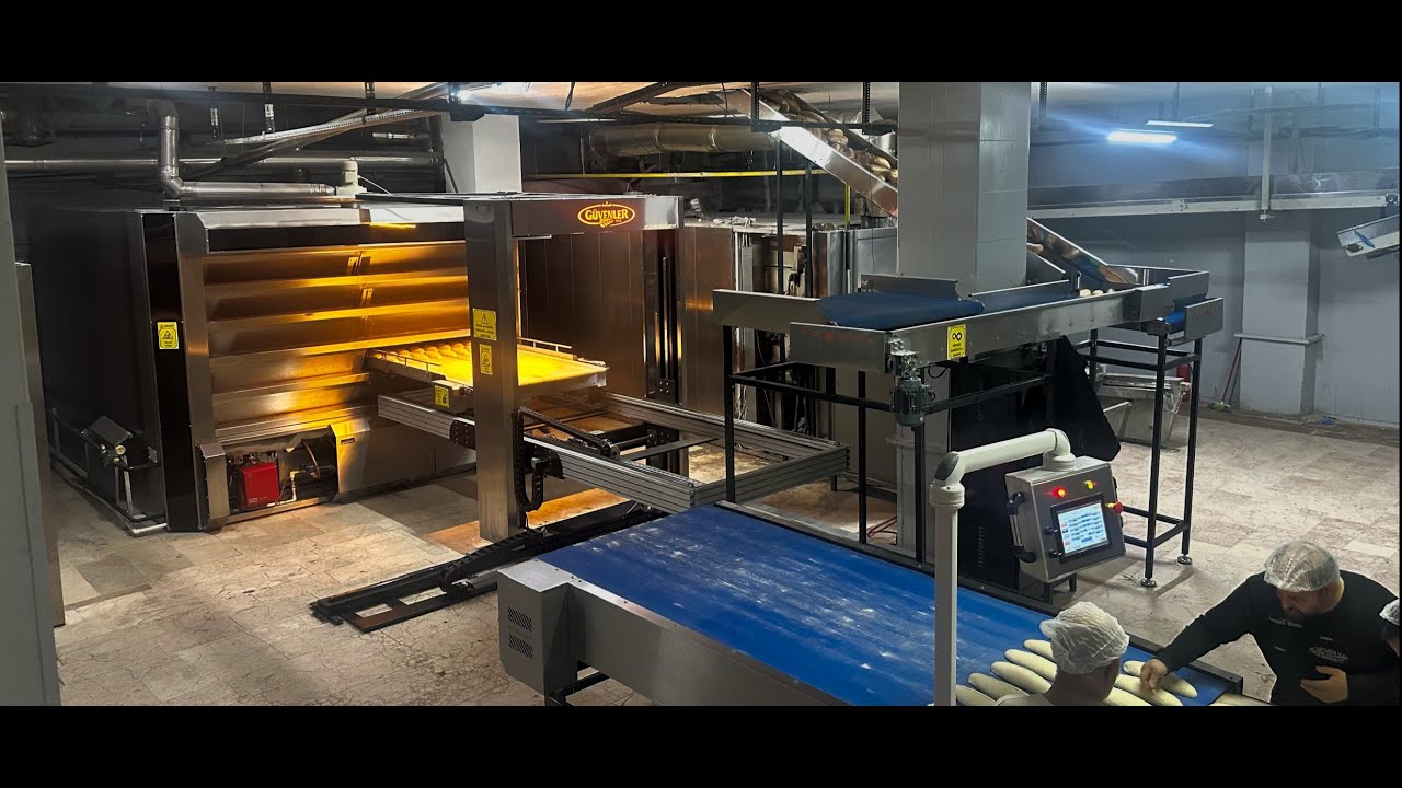 İSTANBUL GÜVENLER EKMEK FABRİKASI TAŞ TABANLI BORULU FIRIN VE ROBOT SİSTEMİ SAATLİK ÜRETİM 2250 ADET