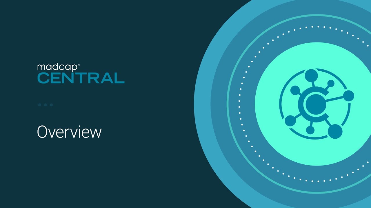 Демонстрация продукта: обзор MadCap Central