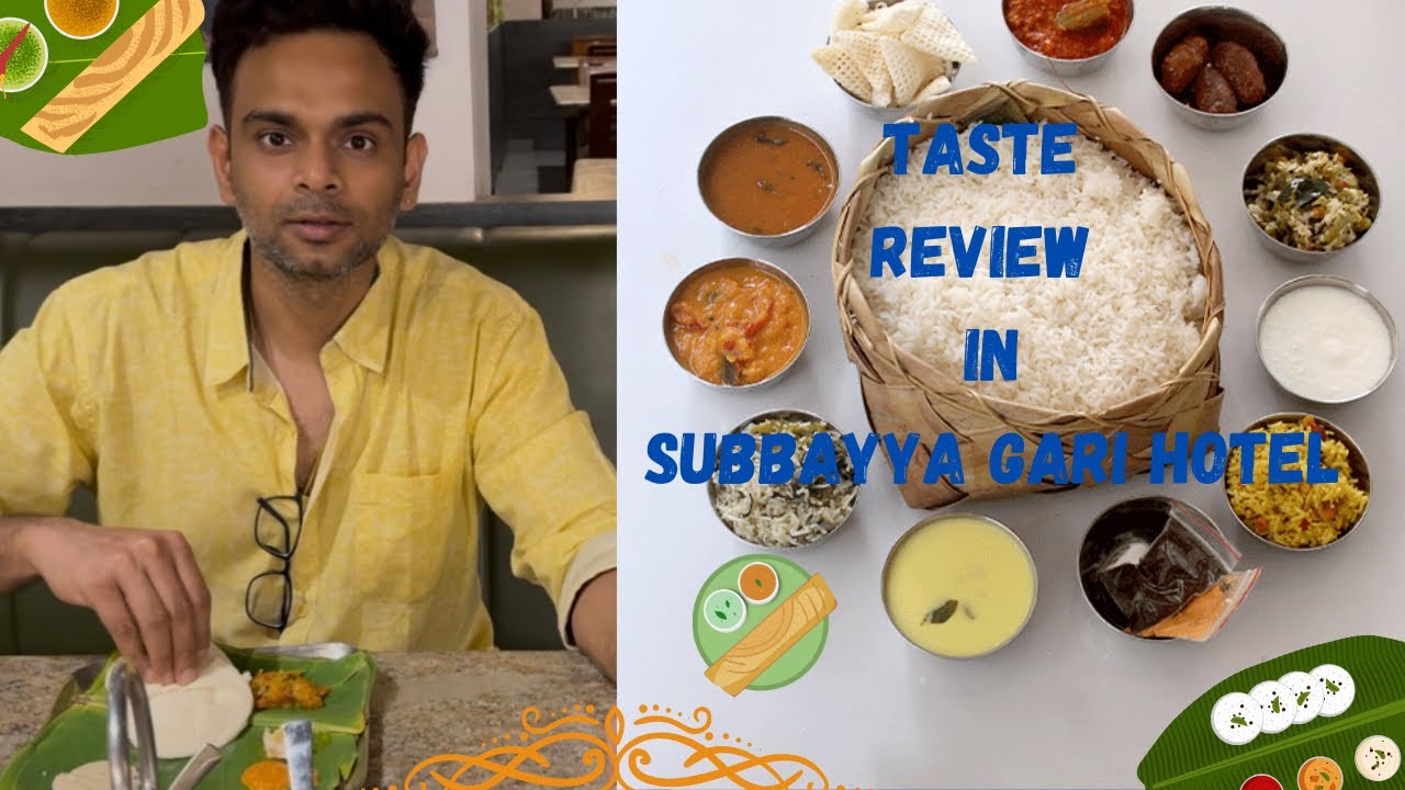 “Exploring the Legendary Subbayya Gari Hotel in Tirupati | Authentic Andhra Bhojanam Must try!