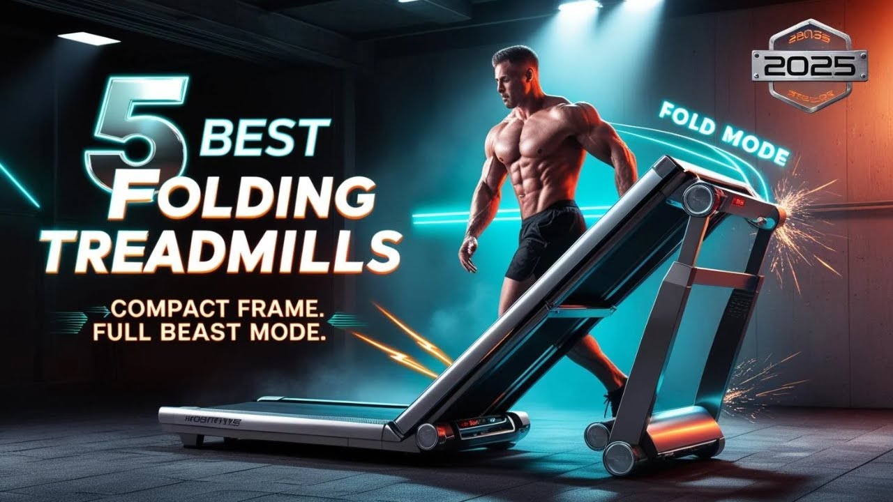 Top 5 Best Folding Treadmills in 2025 | Space-Saving, Quiet & High-Tech Picks