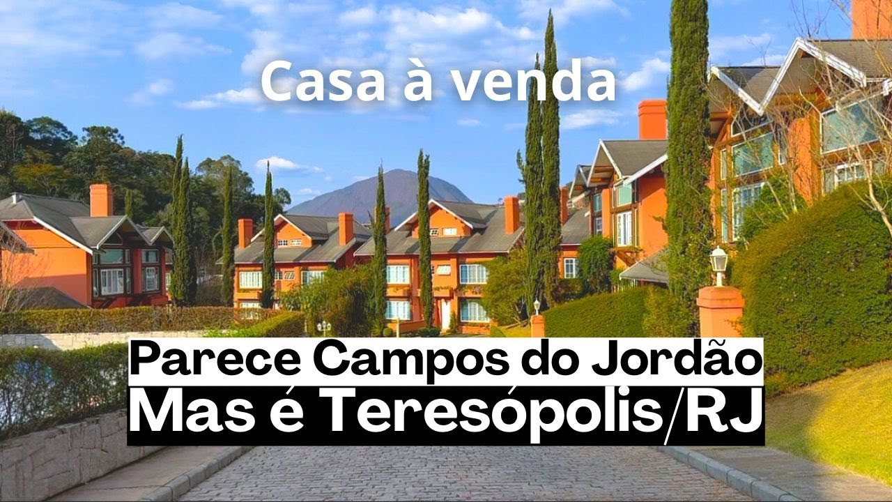 LCASA À VENDA EM TERESÓPOLIS, DIFERENTE DE TUDO QUE VOCÊ JÁ VIU, CONDOMÍNIO - ❌VENDIDA❌