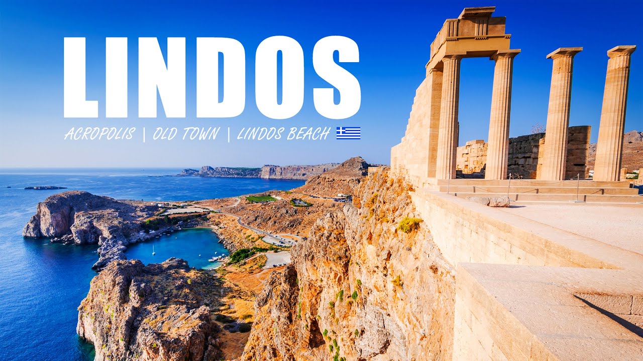LINDOS: The Gem of Rhodes! Must-See Acropolis (GREECE)