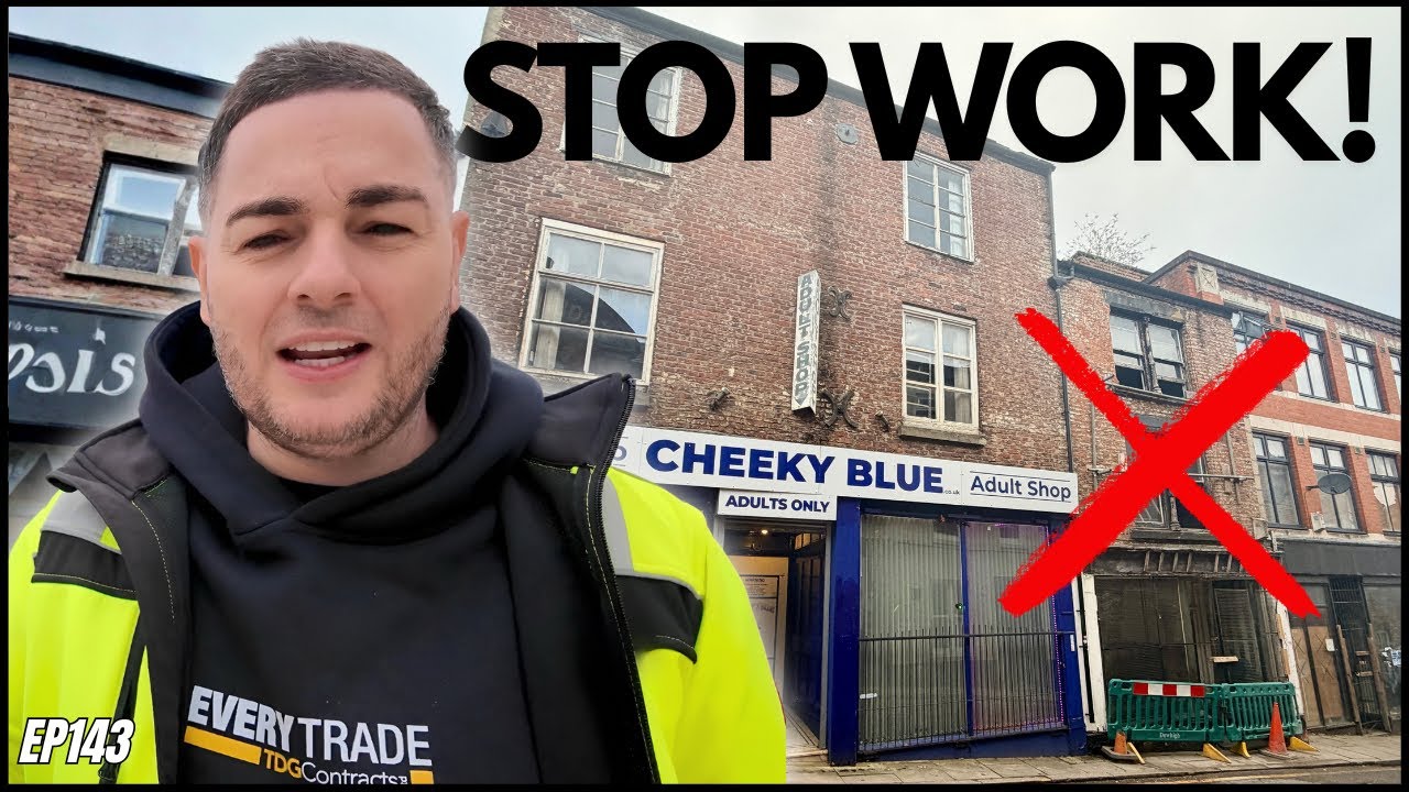 FORCED TO STOP WORK BUT IT’S ABOUT TO COLLAPSE! 