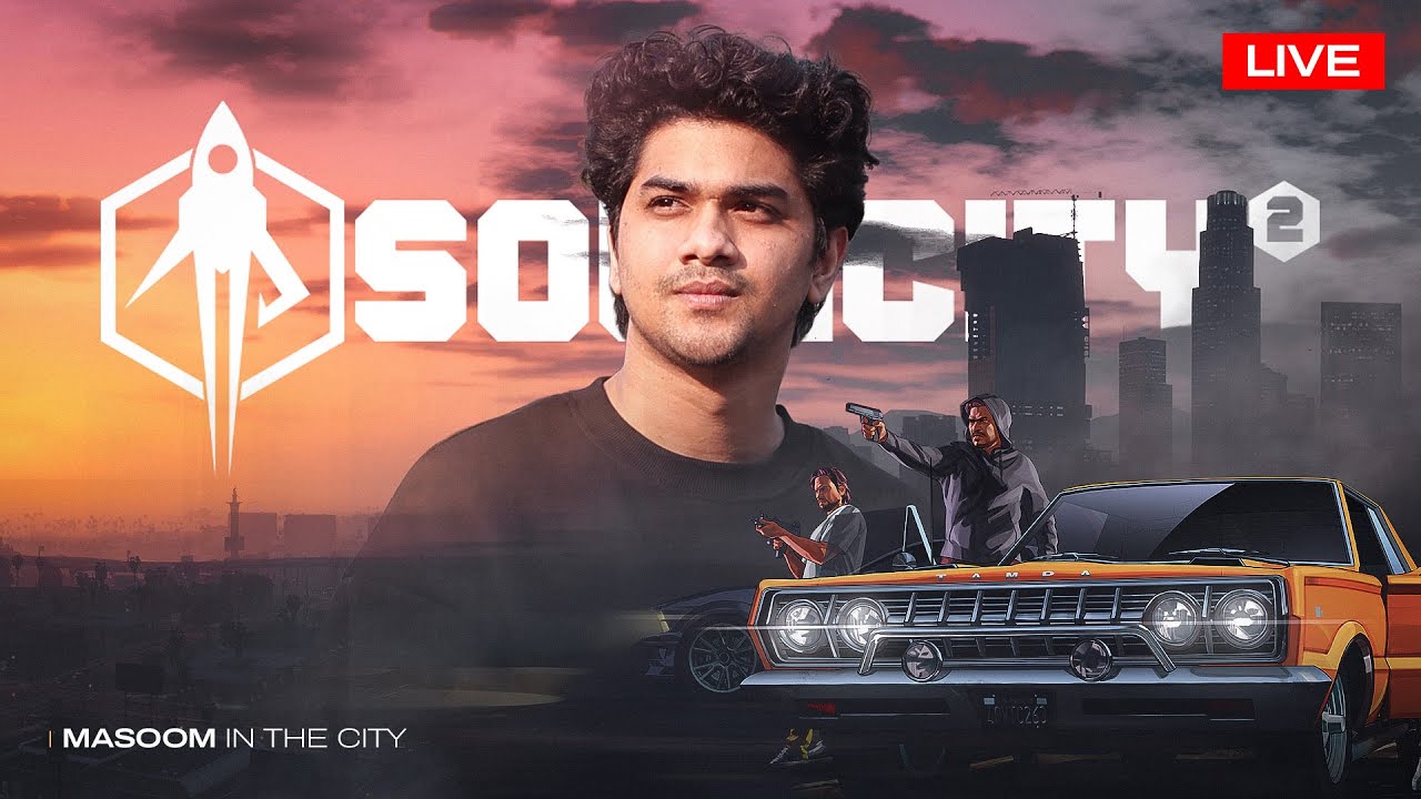 MASOOM IN THE CITY | GTA V ROLEPLAY| REGALTOS IS LIVE