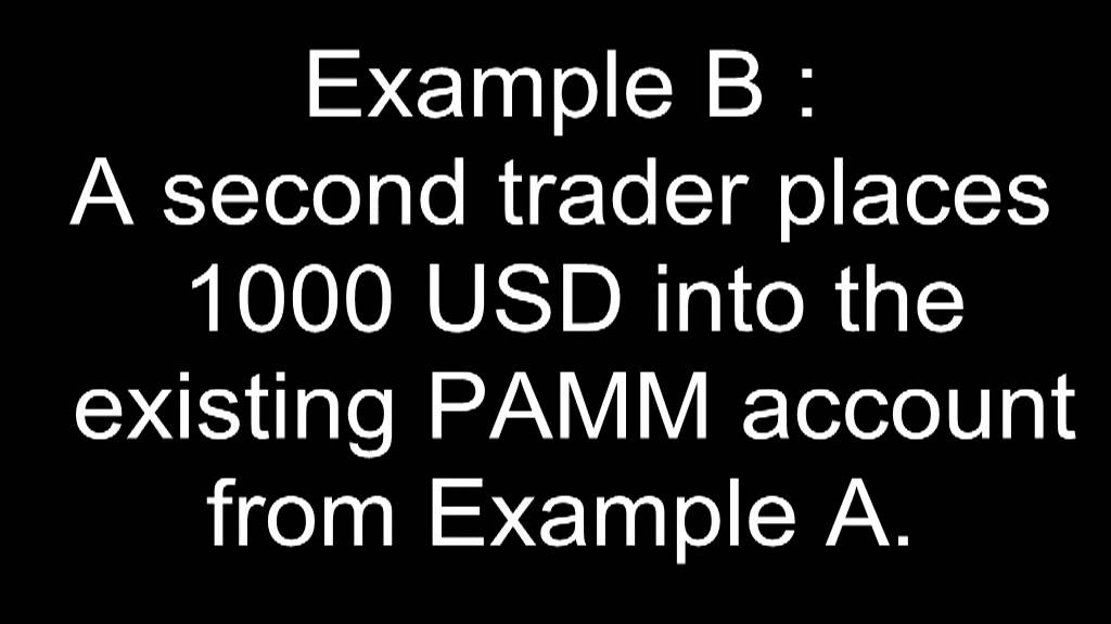What is a PAMM Forex account?