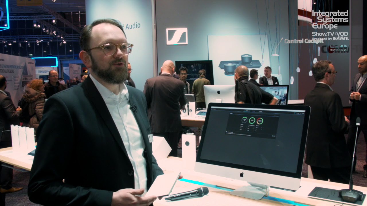 Sennheiser showcases 2.0 beta version of Control Cockpit at ISE 2018
