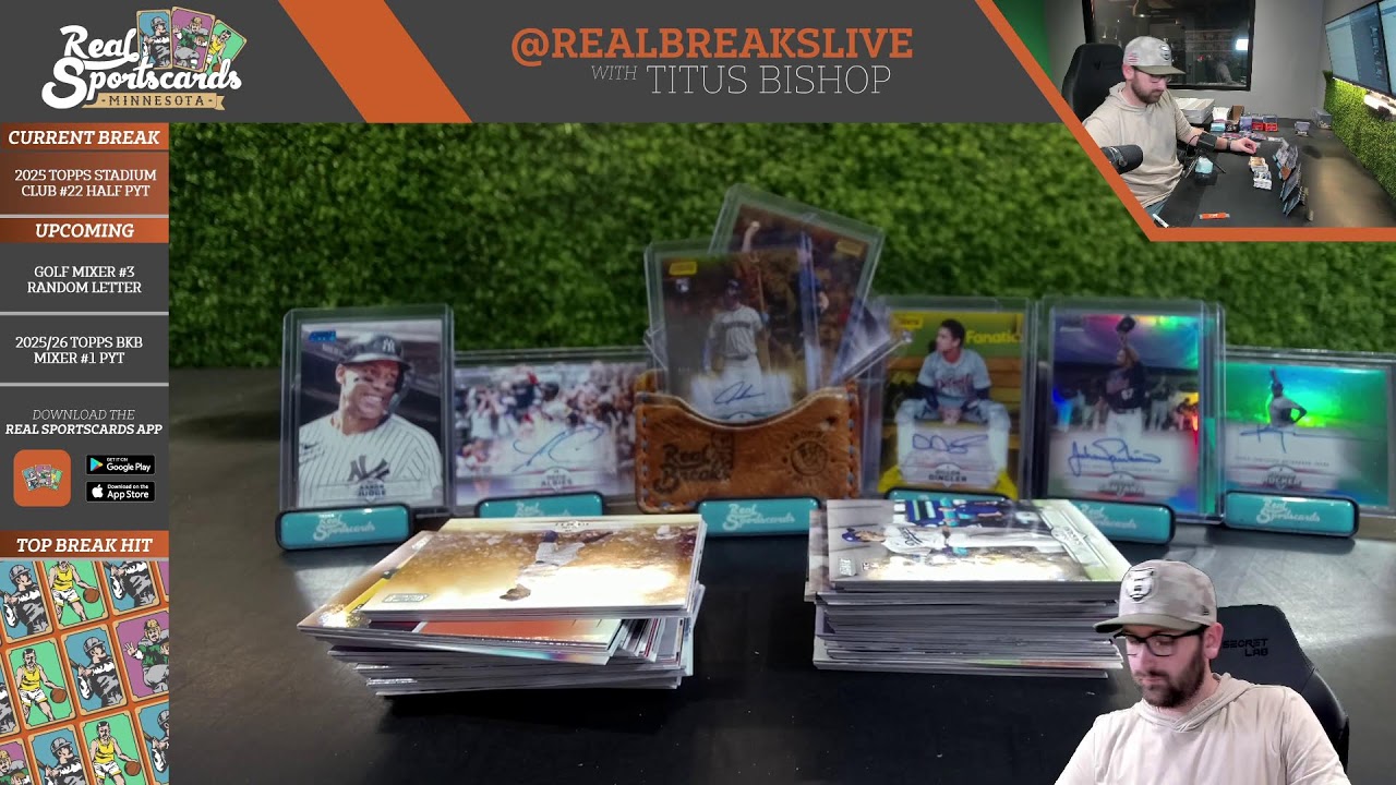 2025 Topps Stadium Club #22 Half Case Pick Your Team (3/10/26)