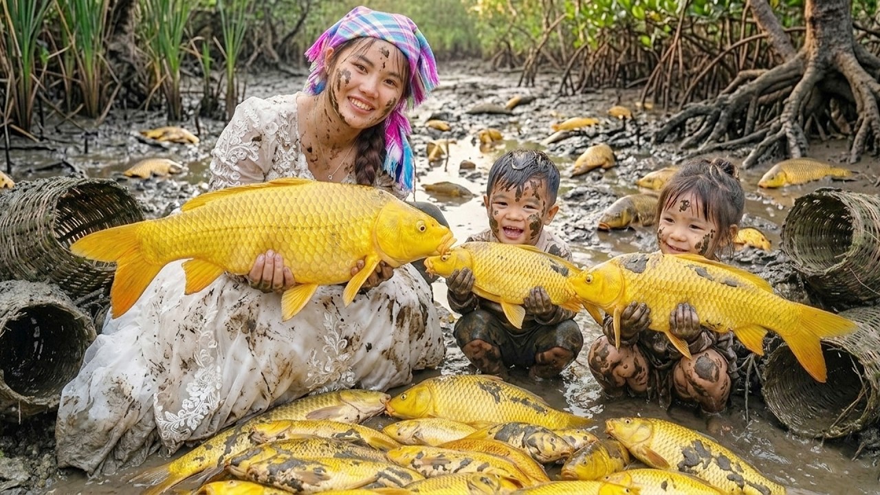 We Discovered a Mysterious School of Fish in the Swamp… What Happened Next Was Incredible