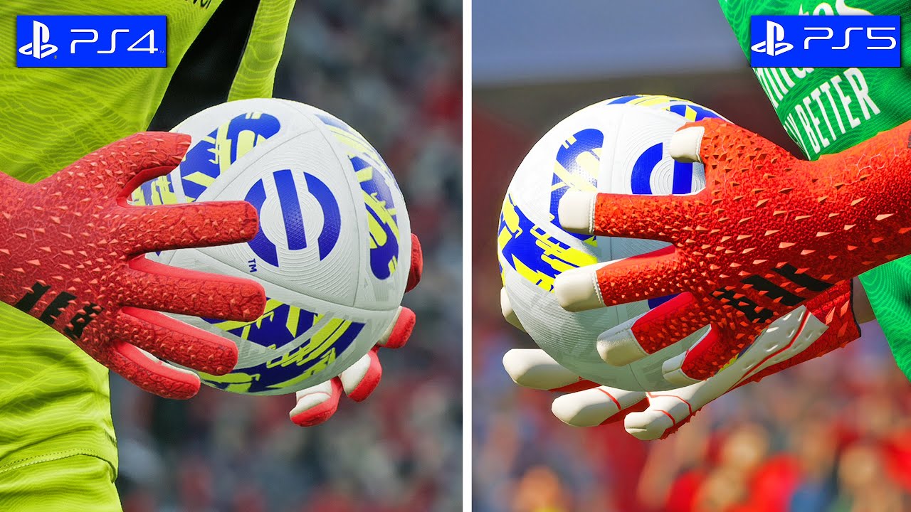 🔥eFootball 2022 - PS5 vs PS4 Comparison - Graphics, Gameplay, Celebrations | Fujimarupes
