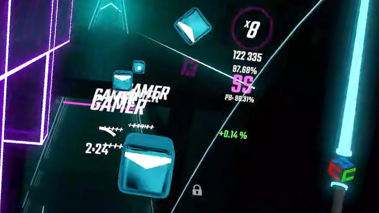 Top 730 player gets a 450pp and turns into @thinkingswag | WYNEHOUSE [Beat Saber]