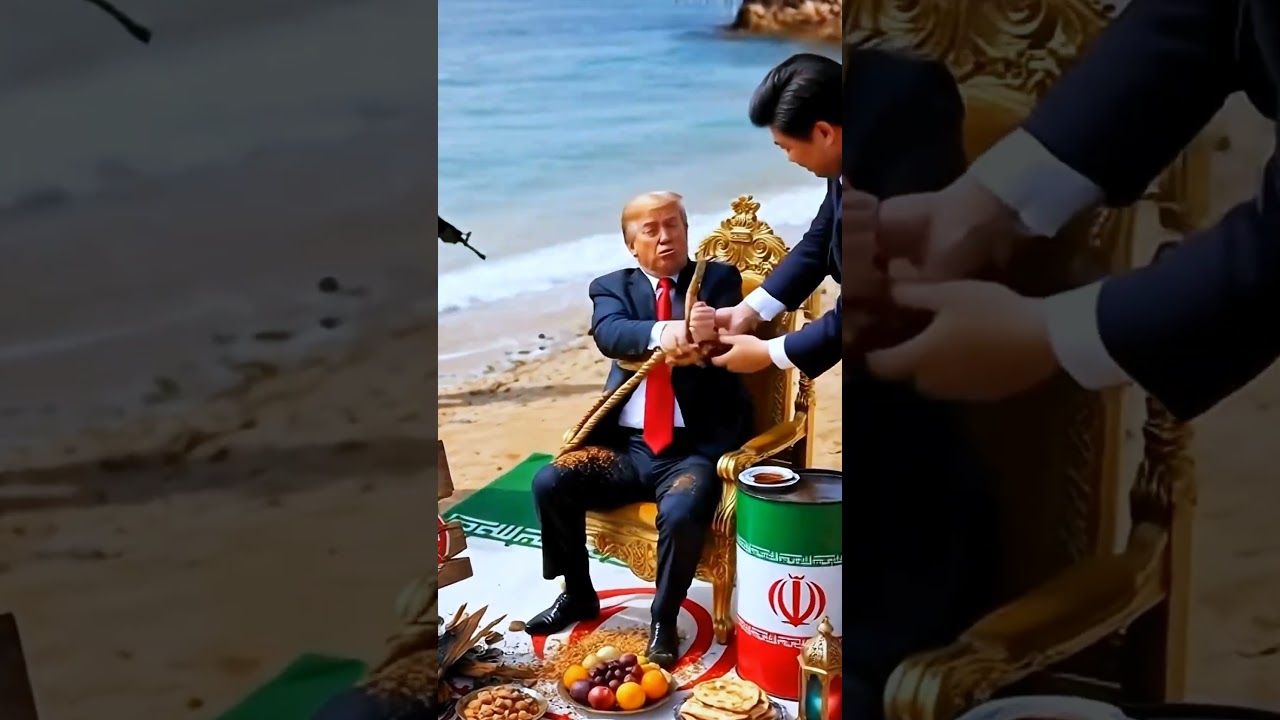 Trump, Putin & Xi Jinping: The Most Relatable Beach Drama 😂 #usa #funny #amercia