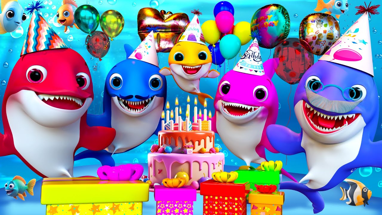 Baby Squalo Divertente | Canzoni per bambini | Filastrocche e canzoni per bambini | Super Luca