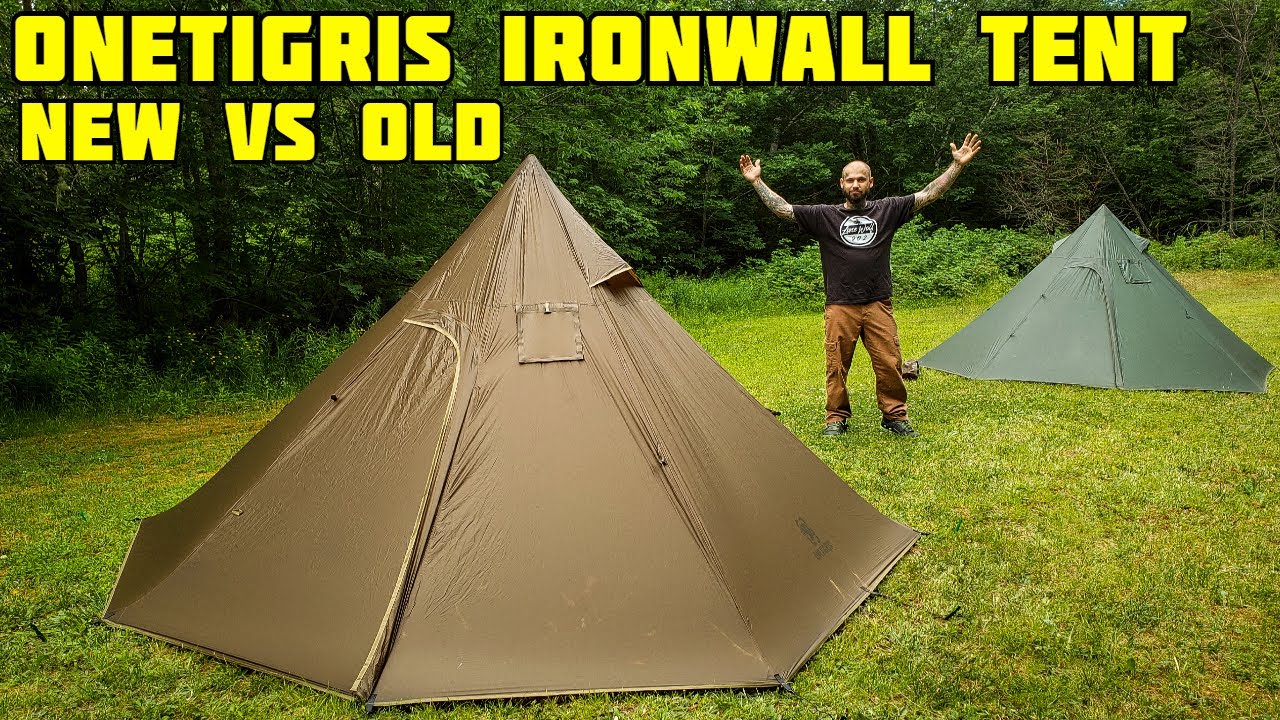 Onetigris iron wall tent vs iron wall tent (old version and new version)