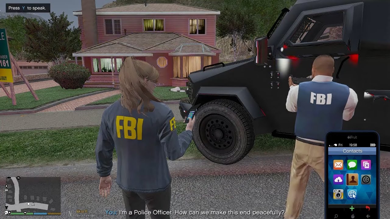 Gta 5 Lspdfr Playing As A FBI/FIB Female Agent - Drug Raid! #gta #gta5 #lspdfr