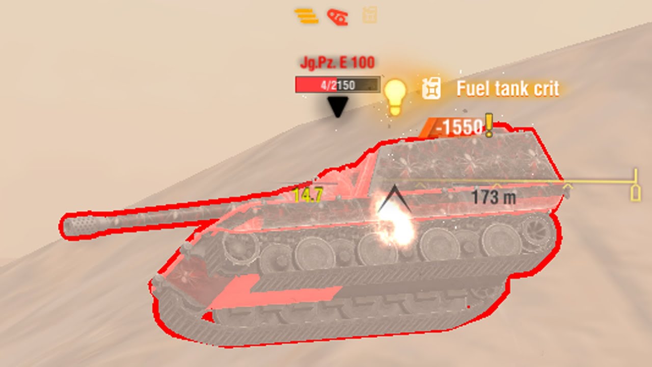 Jg.Pz. E 100 + Jg.Pz. E 100 + Gravity Force =