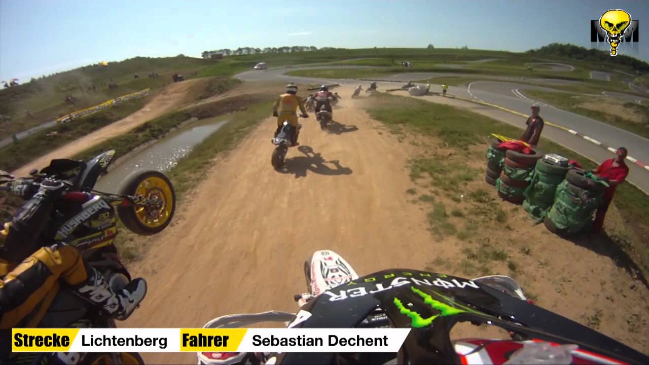 Onboardrunde Lichtenberg Supermoto DM 2011