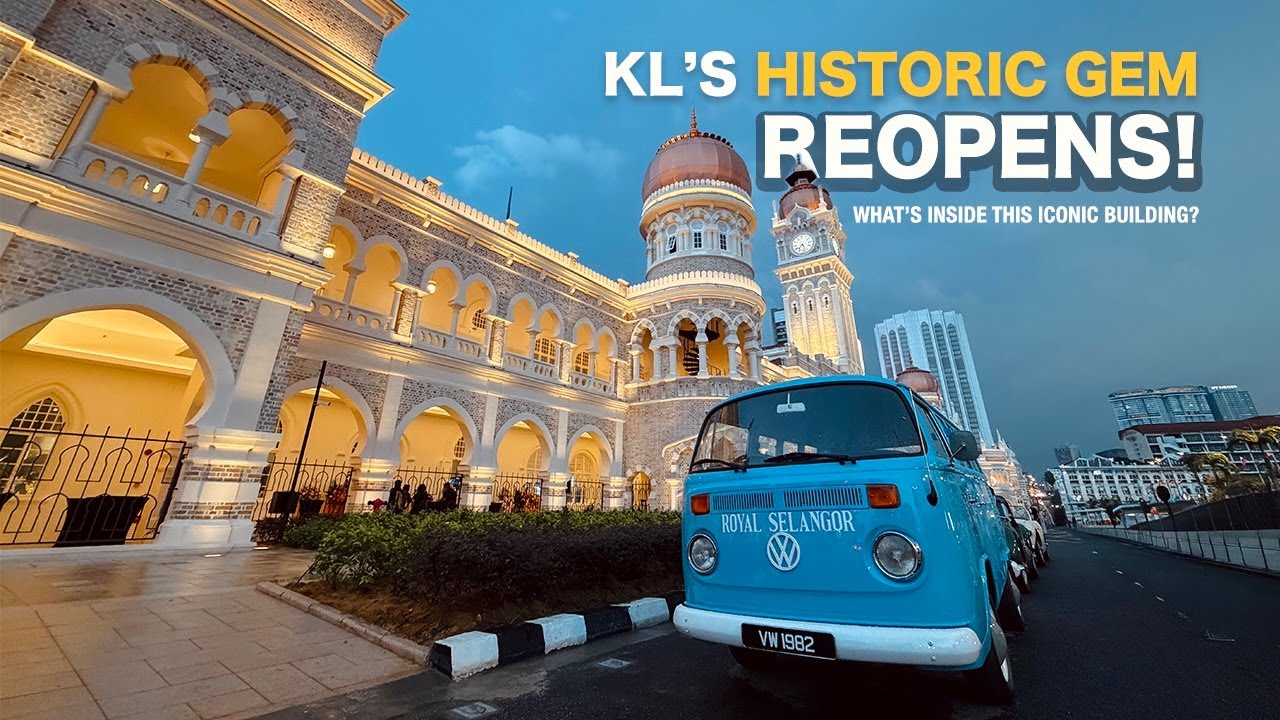 Sultan Abdul Samad Building Kuala Lumpur 🇲🇾 | Architecture, History & Reopening Tour