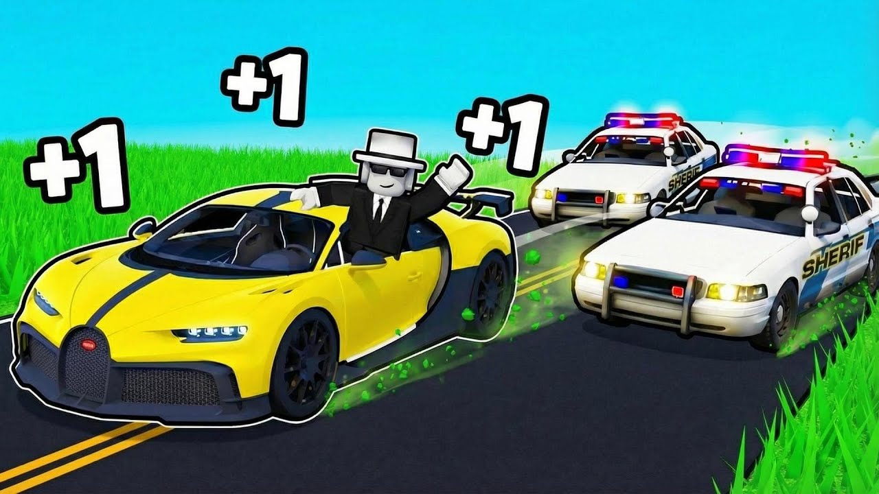 Я заработал МИЛЛИОНЫ НАЛИЧНЫХ в Roblox +1 Speed ​​Car Escape!