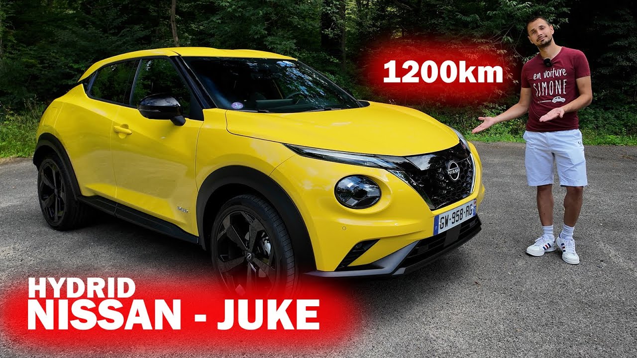 1200km en NISSAN JUKE Hybride - Une bonne idée cette voiture au cœur de  Renault CAPTUR ? Conso ici