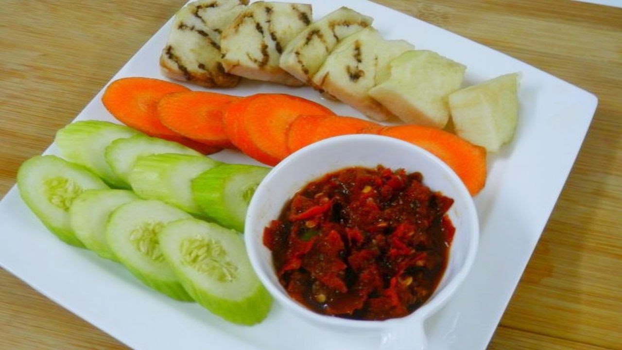 سمبل بلاشان_نام بريك كابيء سمبل حار بنكهة معجون روبيان |SAMBAL BELACAN | CHILIES WITH SHRIMP  PASTE