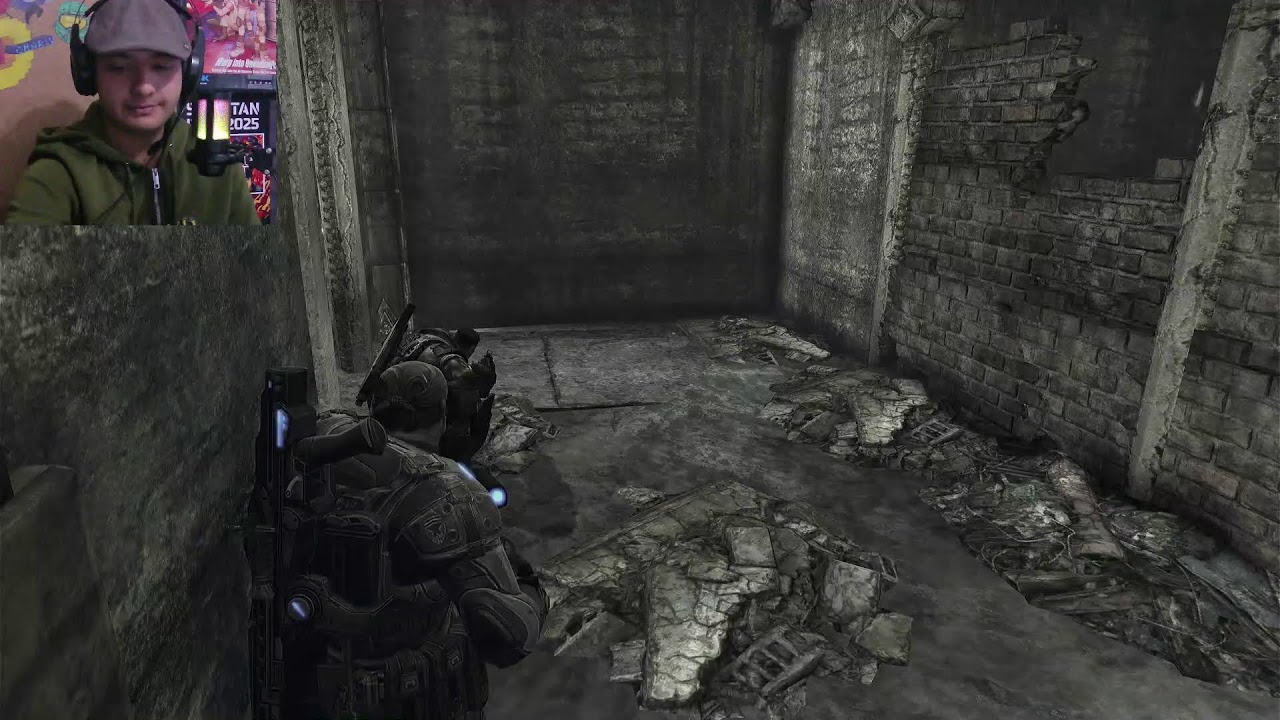 Jugando Gears Of War 2 en Locura | Veamos hasta donde llegamos 👀