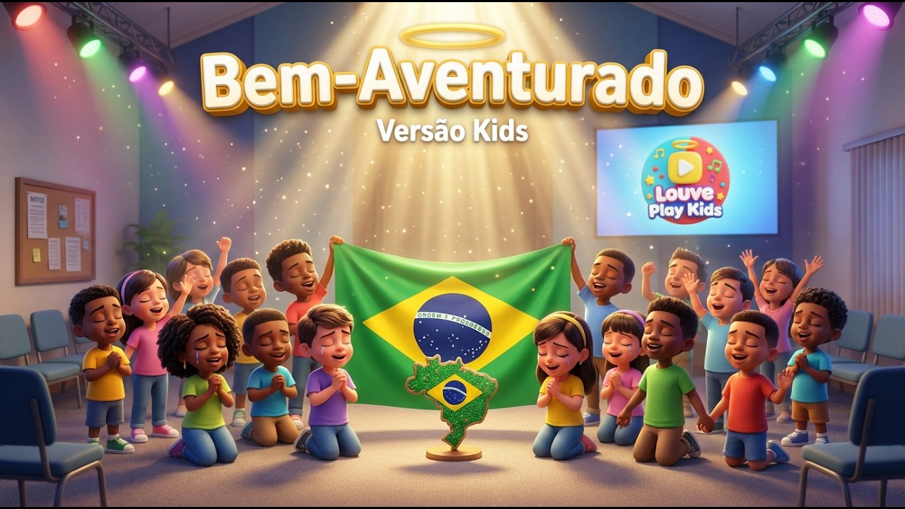 👧👦 BEM-AVENTURADO - Versão Especial Orquestra de Brinquedos 🥁 | Louve Play Kids