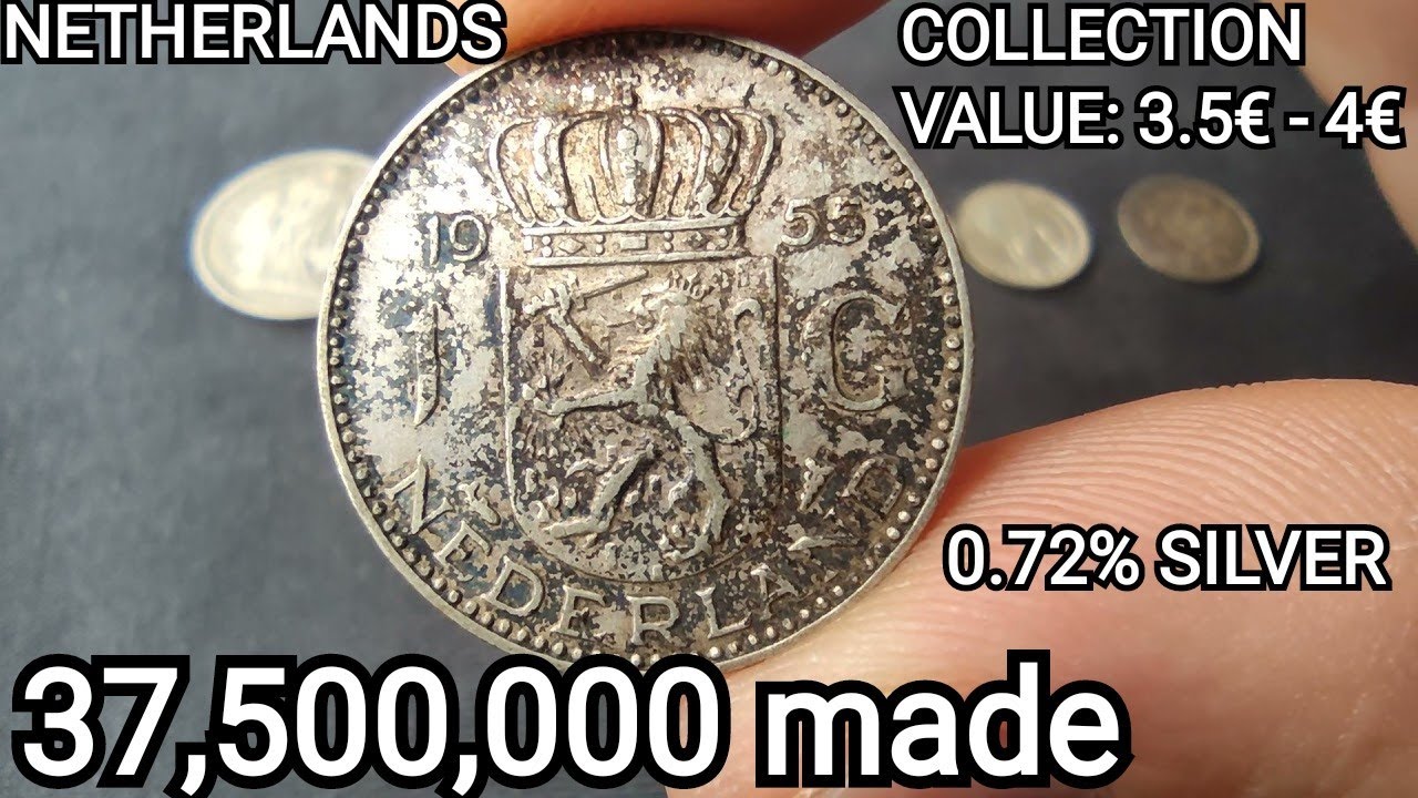 1GULDEN 1955 COLLECTION VALUE: 3,5&euro; - 4&euro; NETHERLAND