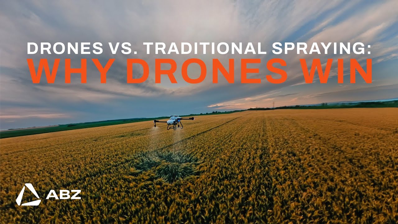 Drones vs. Traditional Spraying: Why Drones Win?