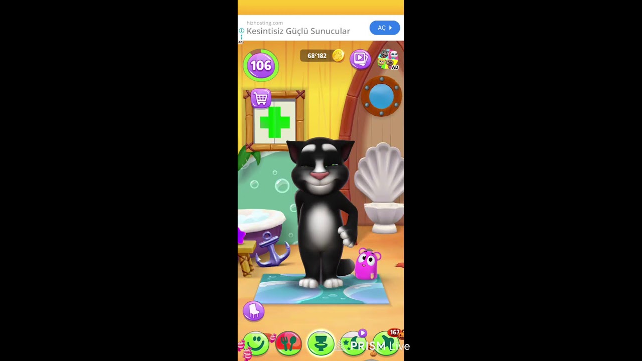 My Talking tom great video no comment#483#talkingtom #viral #funny #cat