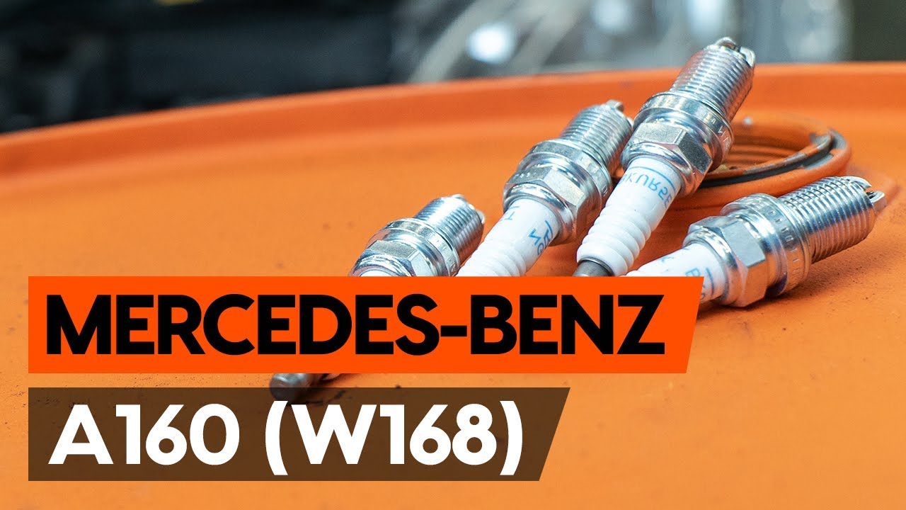Jak wymienić świece zapłonowe w MERCEDES-BENZ A160 (W168) [TUTORIAL AUTODOC]