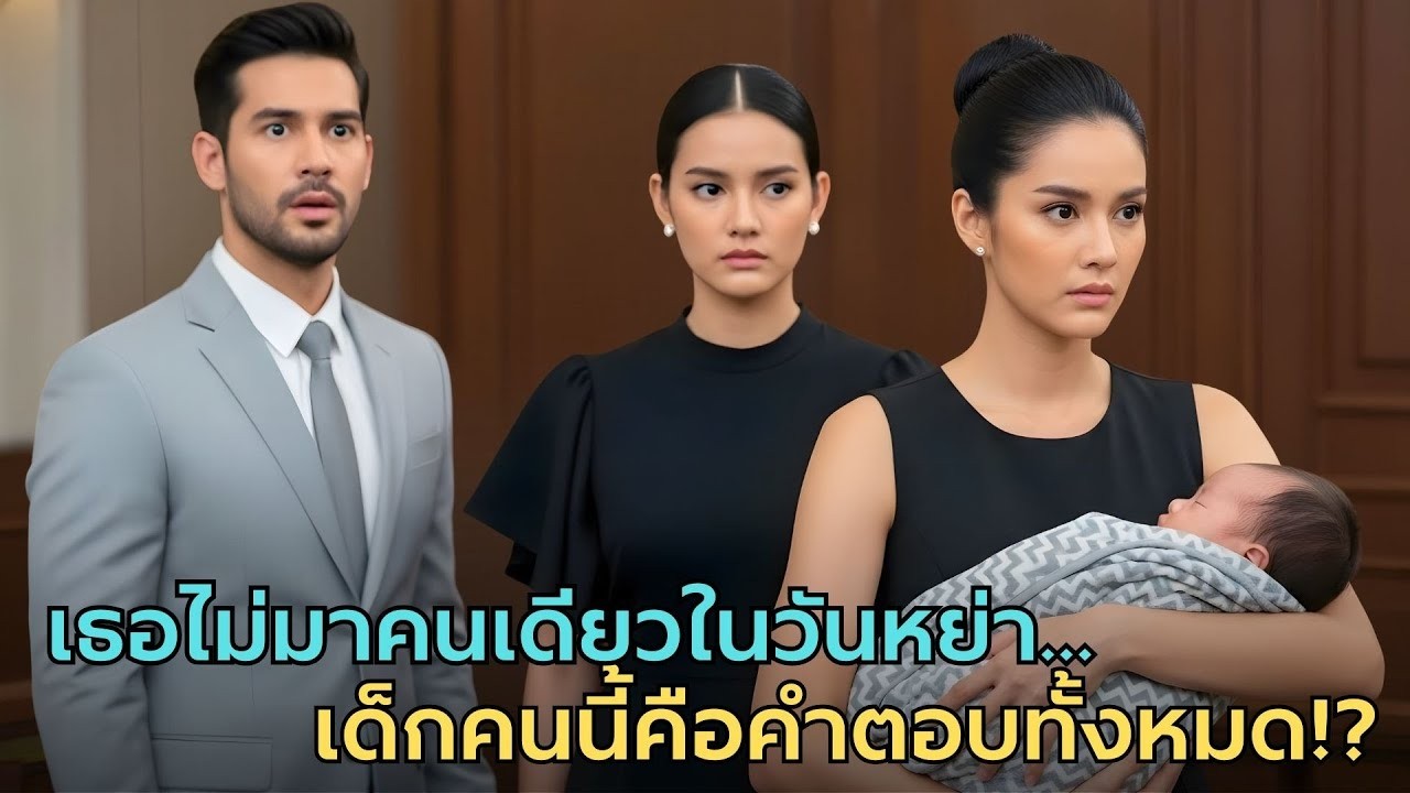 วันเซ็นใบหย่า เธออุ้มทารกมา เขานั่งข้างชู้และช็อกเมื่อรู้ตัวตนเธอ! |สามีและชู้