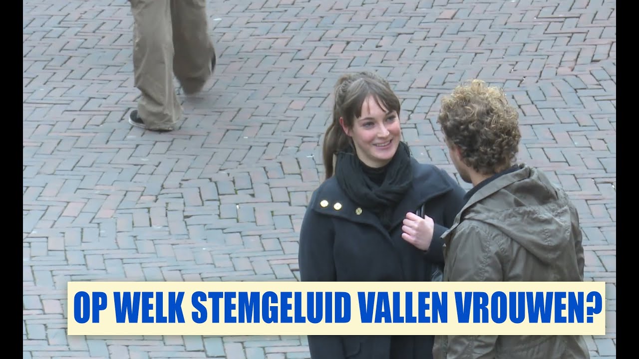 Streetlab - Op welk stemgeluid vallen vrouwen?