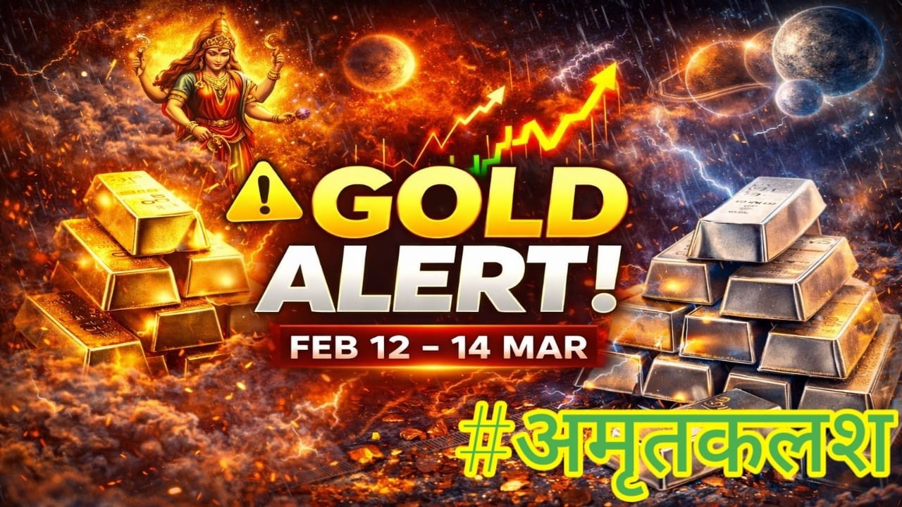 ⚠️ 12 फरवरी के बाद सोना चौंका सकता है! कुंभ संक्रांति संकेत दे रही है?