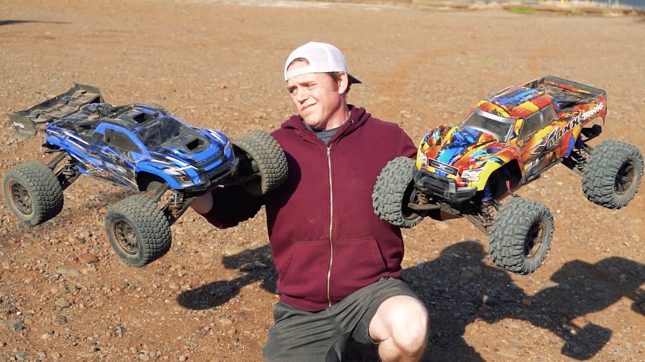 XRT лучше, но веселее ли он? (Traxxas X-Maxx против XRT)