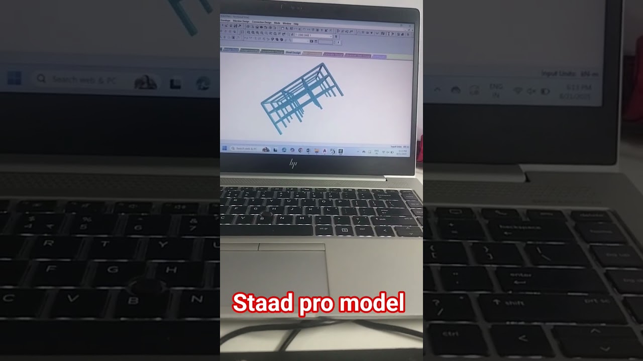 STAAD Pro Structural Model Demo