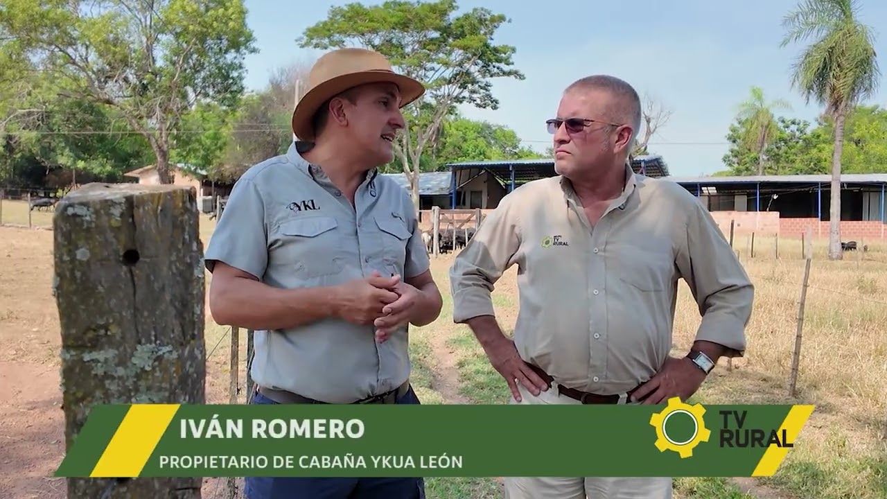 Iván Romero, propietario de la Cabaña Ykua Leon