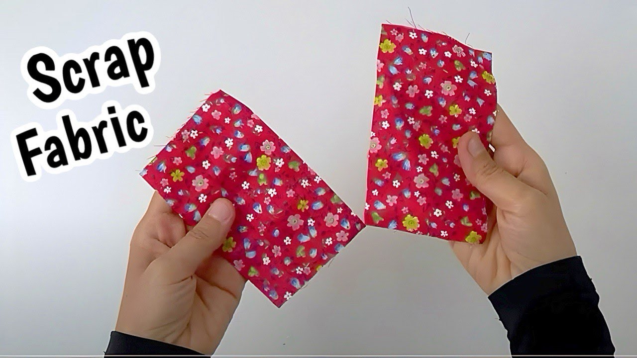 ⭐5 MINUTES! Sewing Projects For Scrap Fabric / Fast and Easy / Recycling Of Leftover Fabric / Idea