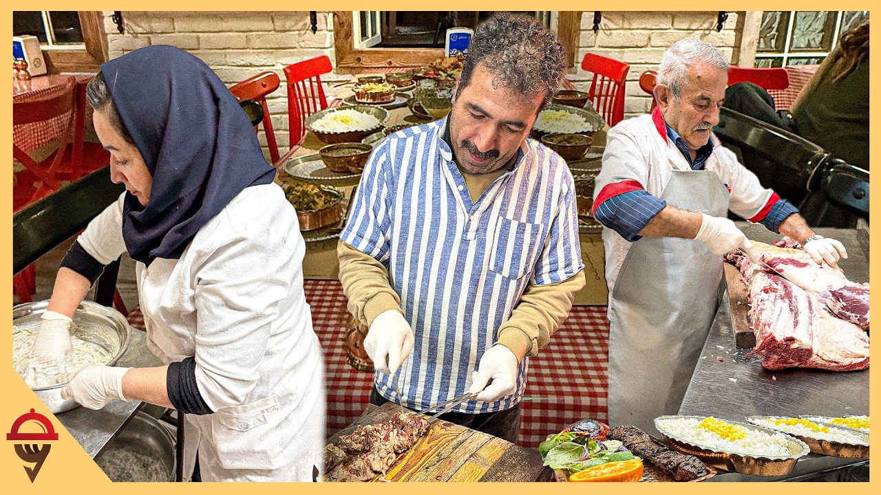 Experience Iran Through Food – A Peaceful Day at Cheloshish Restaurant (No Talking)!