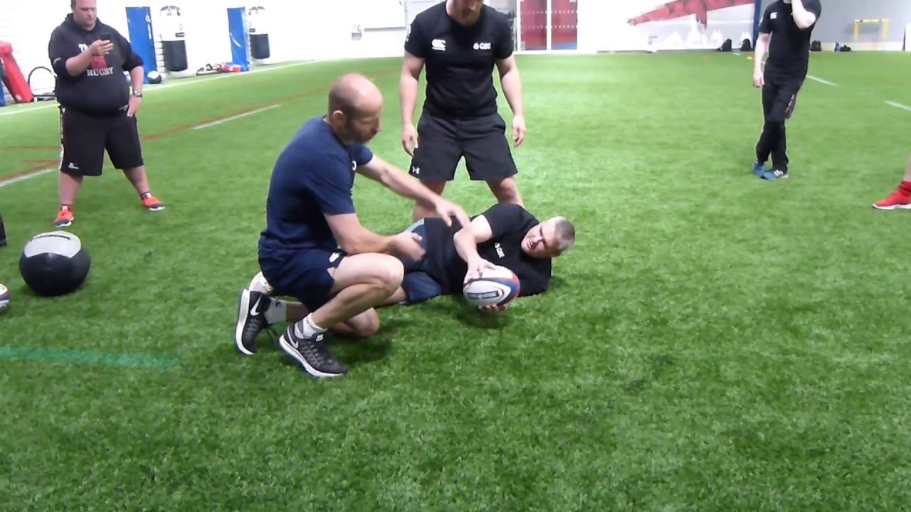 Paul Gustard - Competing for the ball drill