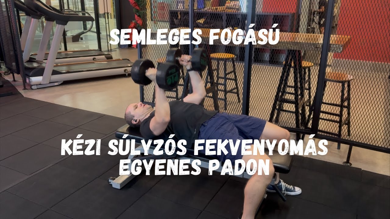 Semleges fog&aacute;s&uacute; k&eacute;zis&uacute;lyz&oacute;s fekvenyom&aacute;s egyenes padon