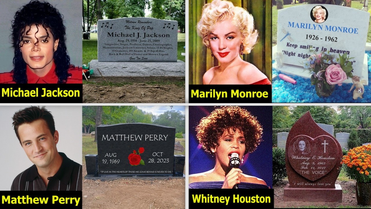 😢   Graves Of Celebrities Who DIED From Drug Overdoses   || Where Are They Buried ?