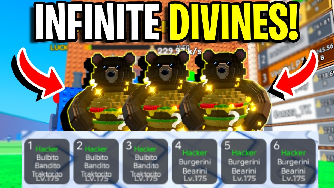Working ATM Dupe GLITCH For Infinite Divines In Escape Tsunami For Brainrots
