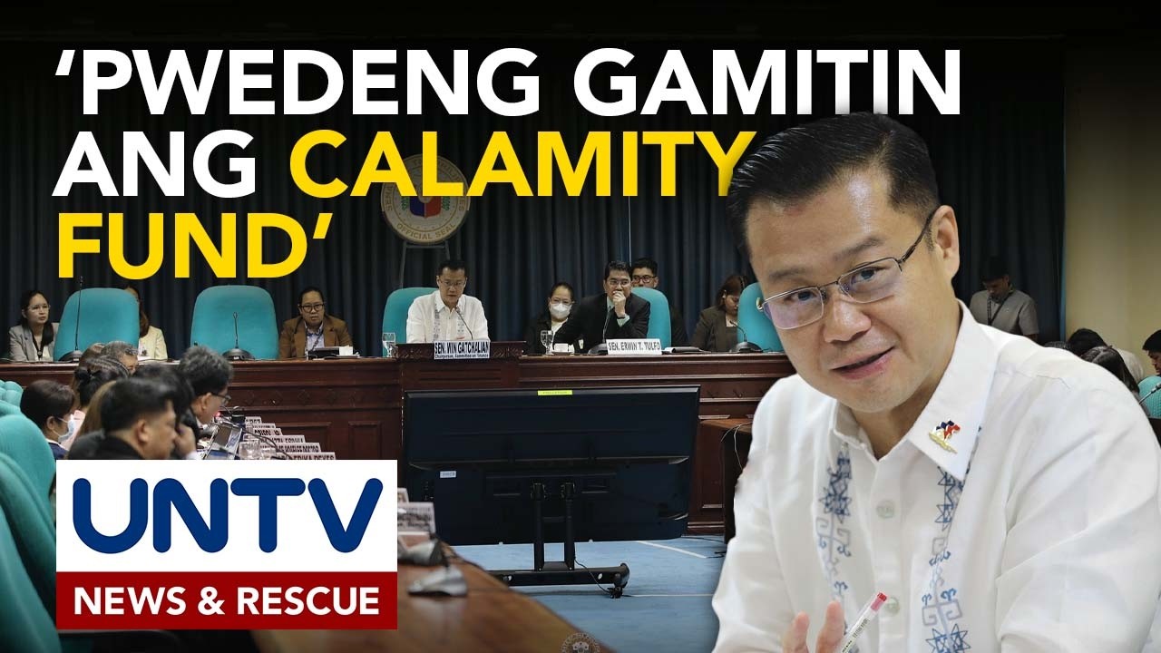 Calamity at contingency fund, maaaring gamiting tulong sa mga apektadong sektor – Sen. Gatchalian