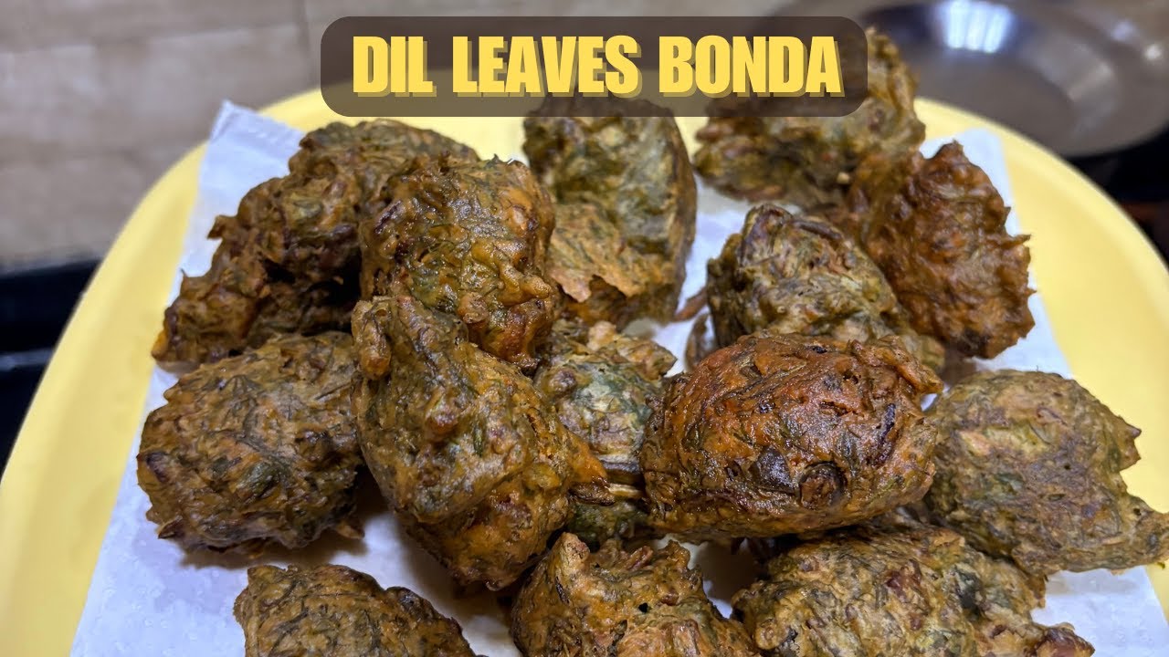 Dill Leaves Bonda | Sabbasige Soppu Bonda (ಸಬ್ಬಸಿಗೆ ಸೊಪ್ )