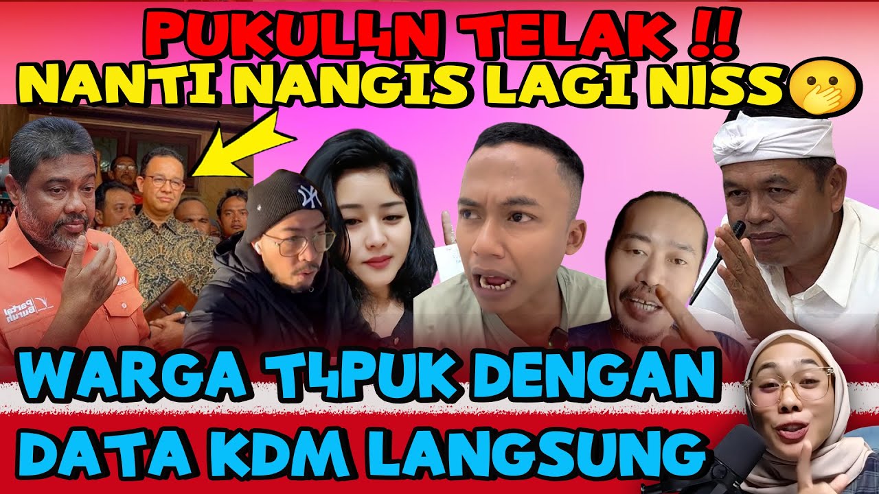 PARA WARGA KASIH PAHAM ANIES & PANDJI YG NGEY3L, TUNJUKKAN SURVEI KDM 👏