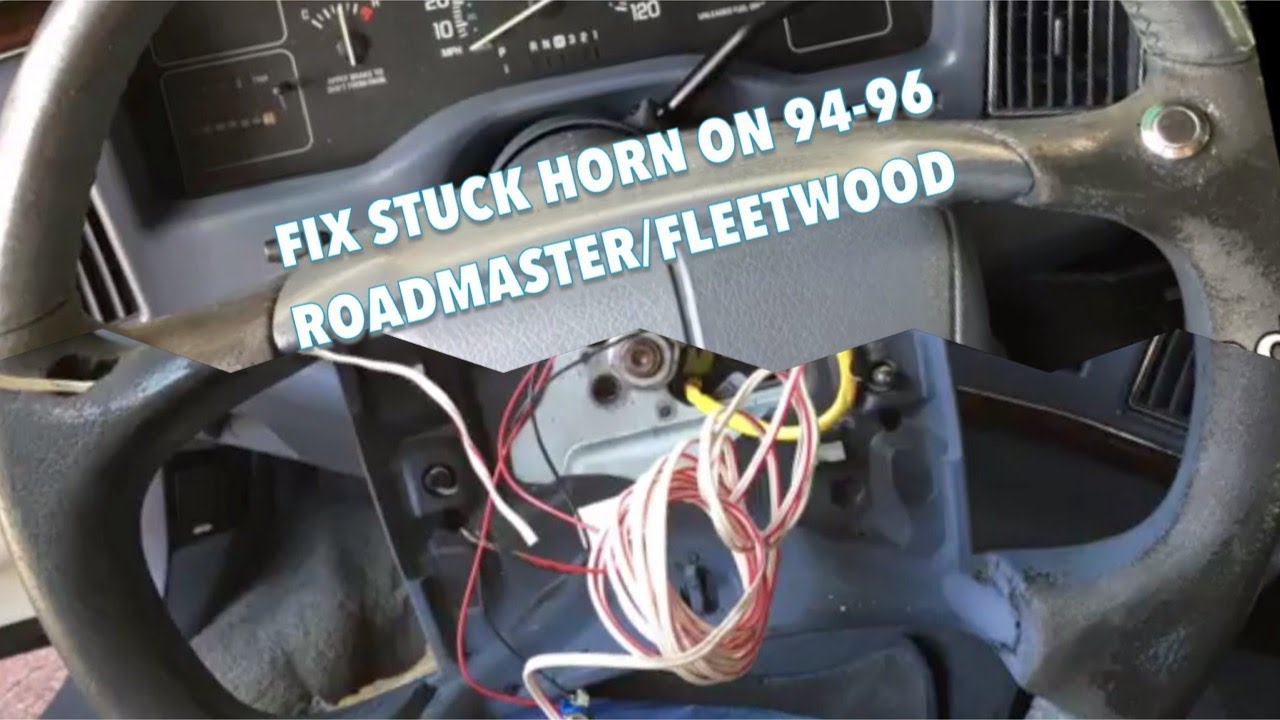 Fix Stuck Horn 94-96 Roadmaster / Fleetwood  BEST WAY