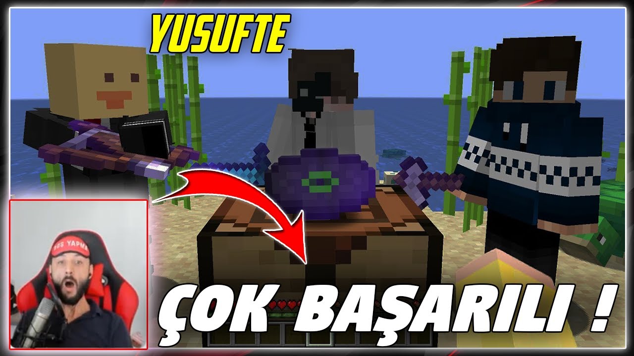 LAZ - Minecraft Manhunt ama Eşya CRAFTLARSAM Arkadaşlarım Kaybeder İzliyor ! (YUSUFTE) *ÇOK GÜZEL*
